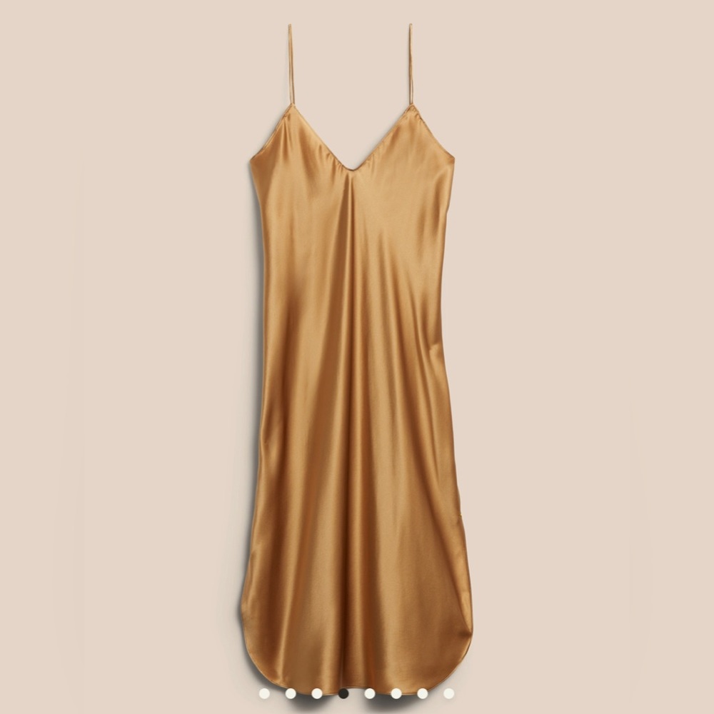 Banana republic - Bliss Silk Dress - Vintage Tan
